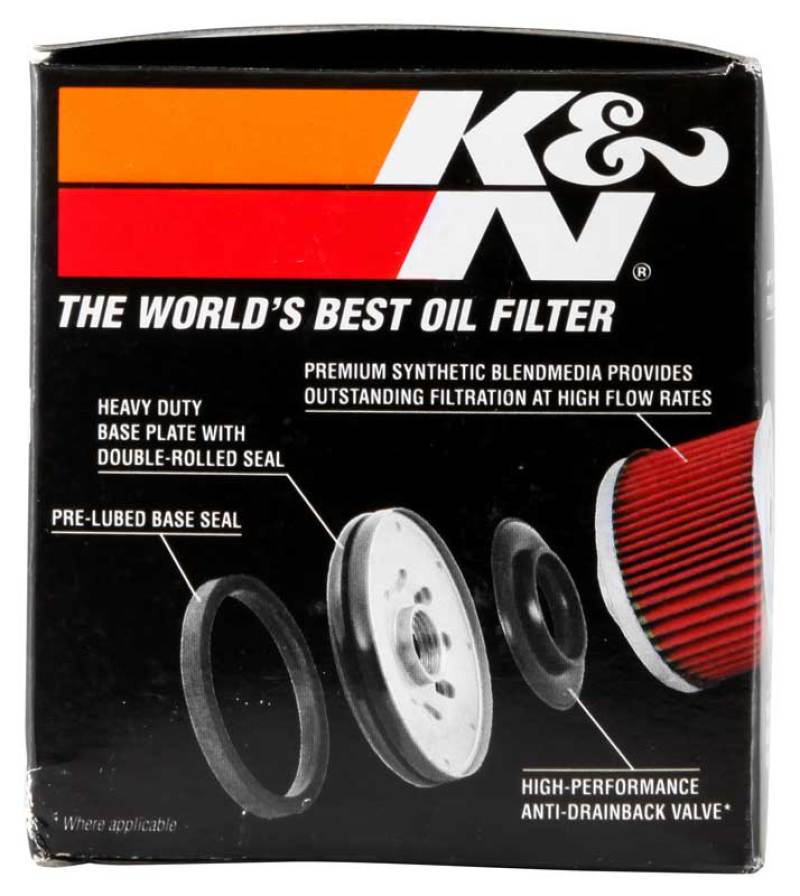 K&N Oil Filter Powersports Canister Chrome thumbnail 9