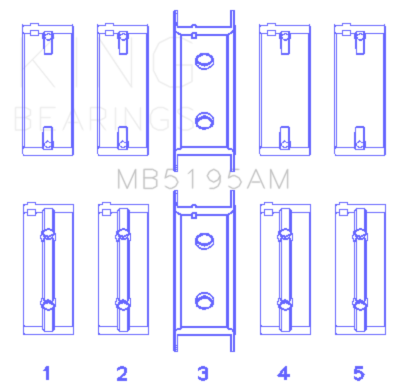 KING Main Bearings