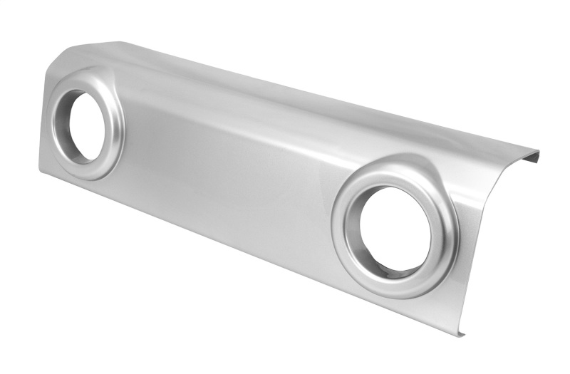 Front Bumper Applique Silver 07-18 Jeep Wrangler