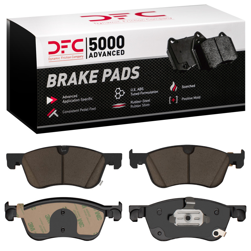 DFC 23-26 Nissan Rogue Front Ceramic 5000 Advanced Brake Pads thumbnail 5