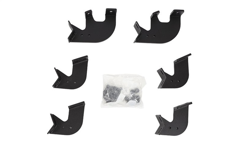 Dee Zee Hex Series Step Bar Mounting Brackets DZ66366 Truck Installation Kits, Brackets, Series, Steel, Textured Black, Toyota, Kit thumbnail 3