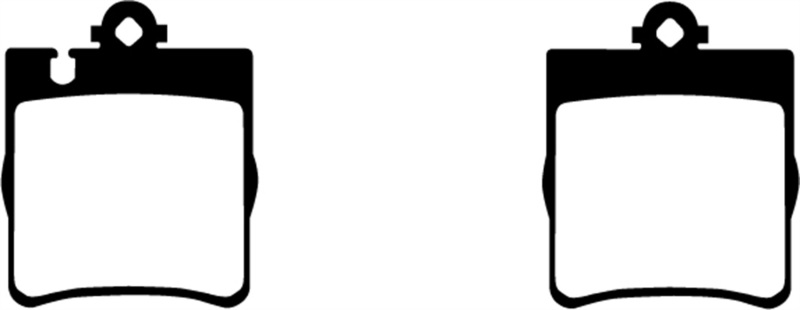 EBC 03 Mercedes-Benz C230 (W203) 2.3 Sport Redstuff Rear Brake Pads thumbnail 7