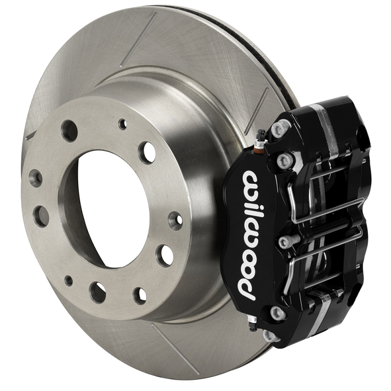 Wilwood kit rear NDPR PORS 911 84-89 11.42X.95 rotor GT black W/LINES