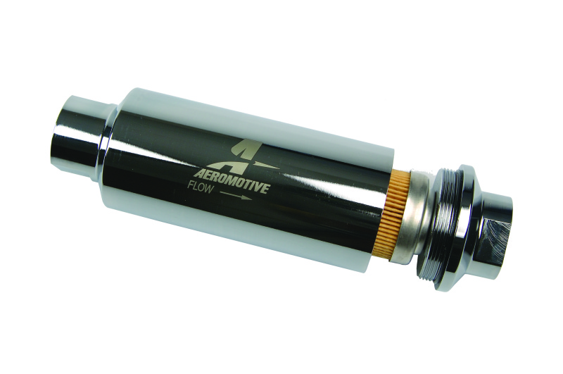 Aeromotive Pro-Series In-Line Fuel Filter - AN-12 - 10 Micron Fabric Element