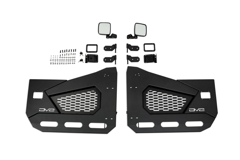 18-22 Jeep Wrangler JL/JT Spec Series Half Doors - Front Set - Image 18