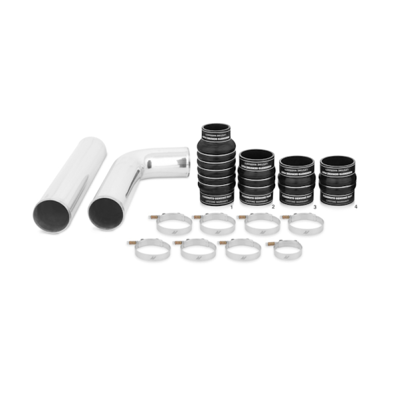 Mishimoto MMINT-RAM-07KSL Intercooler Kit, Silver/Polished, fits Dodge 6.7L Cummins 2007.5-2009