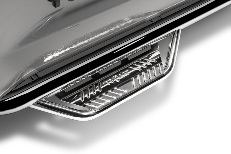 N-Fab Podium SS 17-18 Ford F-250/F-350 Super Duty SuperCab - Polished Stainless - Cab Length - 3in thumbnail 3