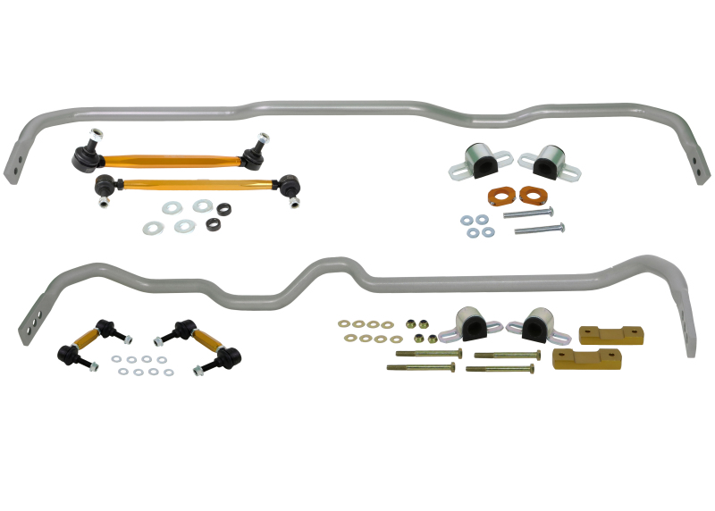 Whiteline 12-13 Volkswagen Golf R Front & Rear Sway Bar Kit (1x whlBWF20XZ, 1x whlBWR21XZ, 1x whlKLC141, 1x whlKLC167A) thumbnail 2