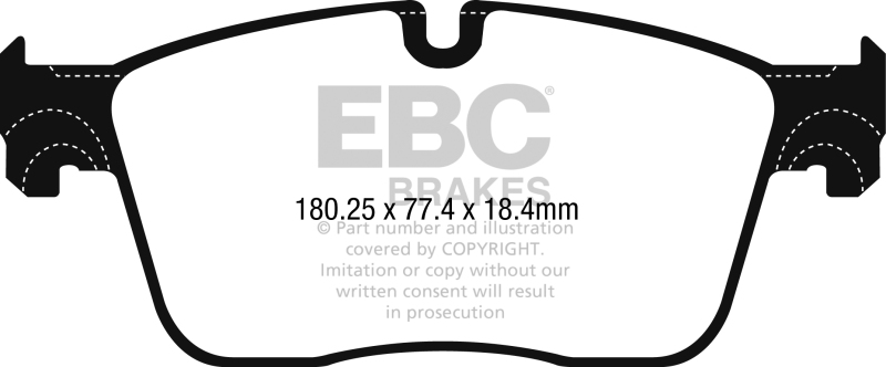 EBC S2 Brake Pad and Rotor Kit (1x ebcDP22253, 1x ebcUSR2046) thumbnail 9