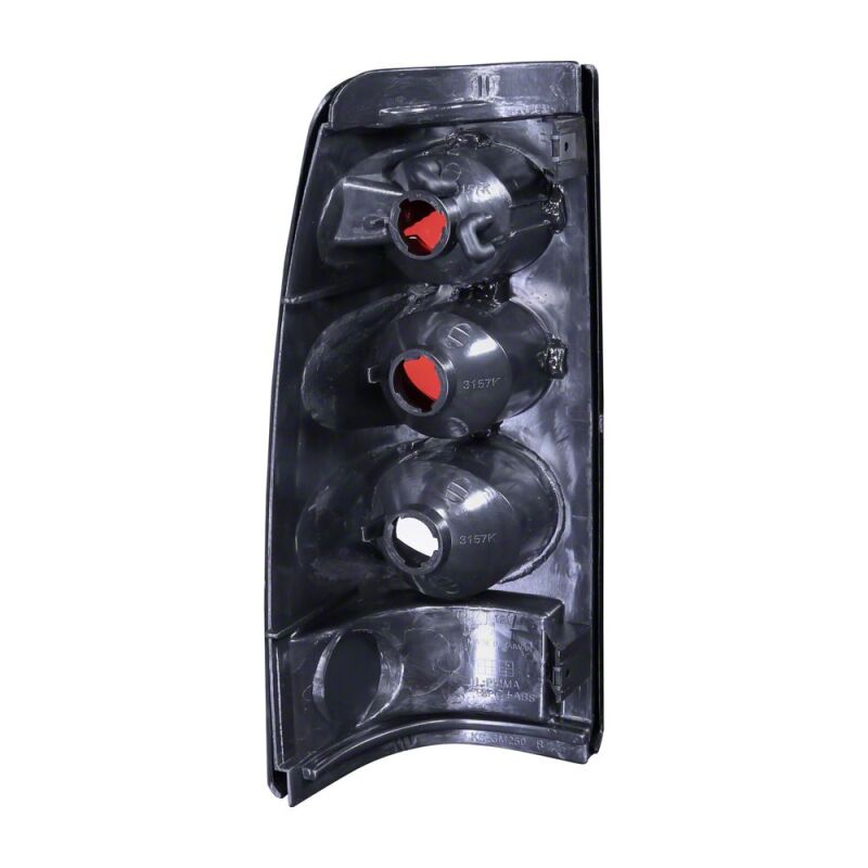 Raxiom 99-02 Chevrolet Silverado 1500 Fleetside Axial Series Tail Lights- Black - Red/Clear Lens thumbnail 2