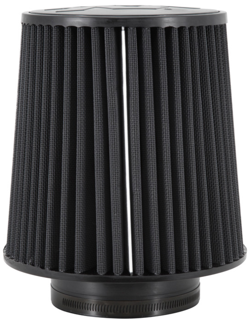 K&N Universal Rubber Filter-Round Tapered 4.5in Flange ID x 8in Base OD x 6.625in Top OD x 8in H thumbnail 4