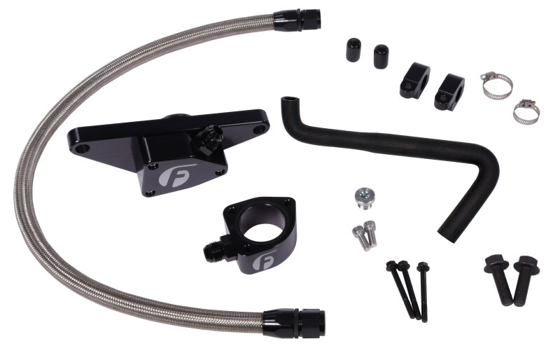 Fleece Performance 06-07 Auto Trans Cummins Coolant Bypass Kit w/ Stainless Steel Braided Line
Coolant Bypass Kit
