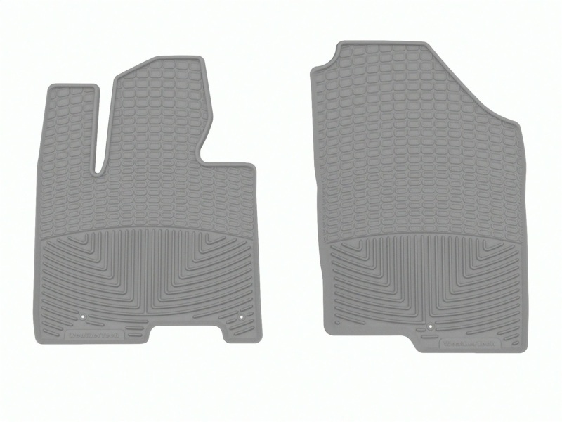 WT Rubber Mats - Front - Grey