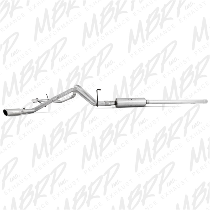 MBRP 2006-2008 Dodge Ram Hemi 1500 5.7L SC/CC-SB Cat Back Dual Split Side thumbnail 7