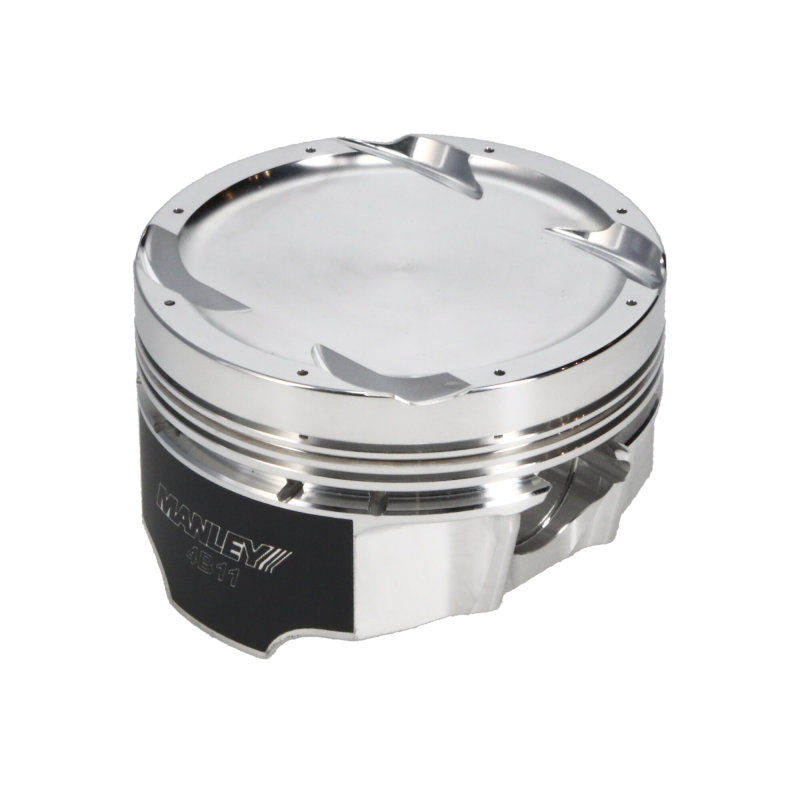 Manley 08+ Mitsubishi 4B11T 86mm STD -11cc Dome 9.0:1 CR Turbo Tuff Series Piston Set w/ Rings thumbnail 8