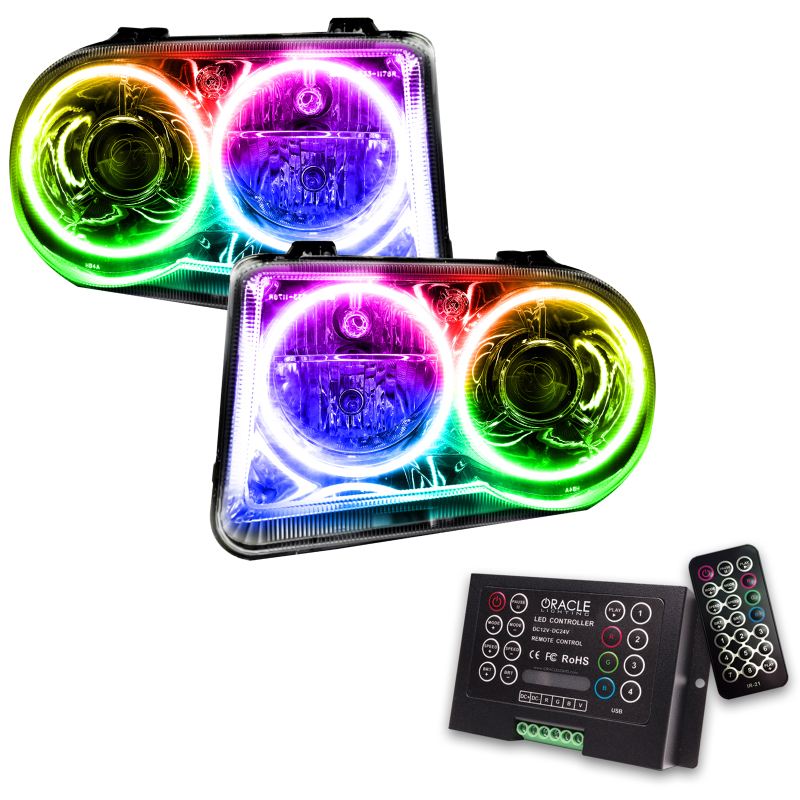Oracle 05-10 Chrysler 300C V8 SMD HL - HID - NO BULBS - ColorSHIFT w/ 2.0 Controller thumbnail 5