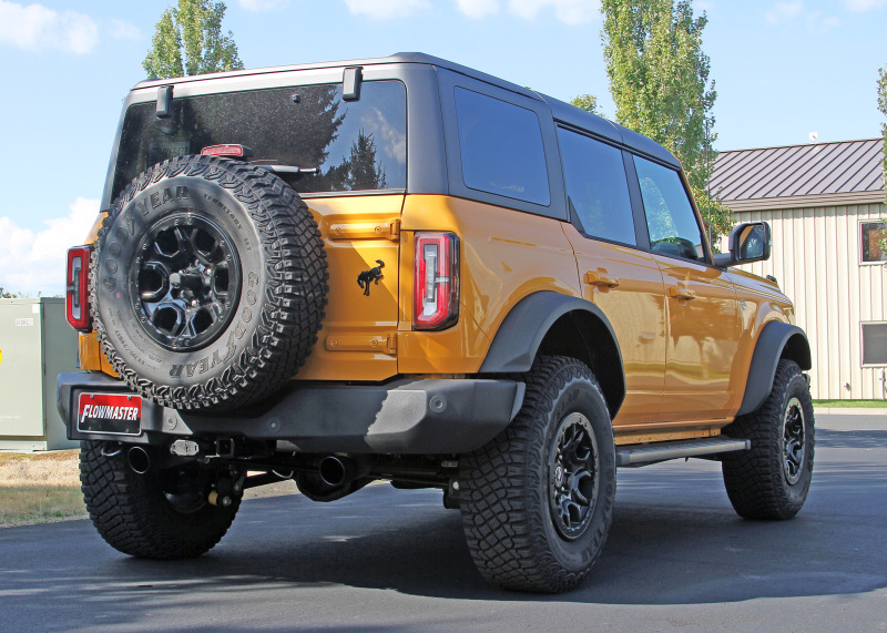 Flowmaster 21-25 Ford Bronco 2.3/2.7L FlowFX Axle-Back Exhaust System thumbnail 9