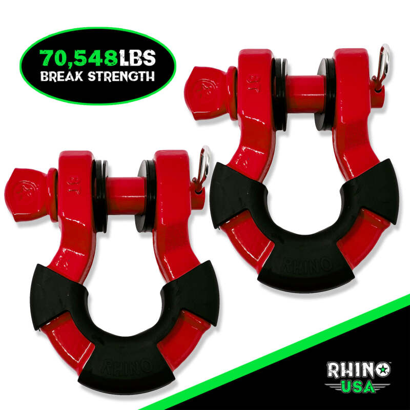 Rhino USA 8T Super Shackle 2-Pack (Red)
Tow Hook
