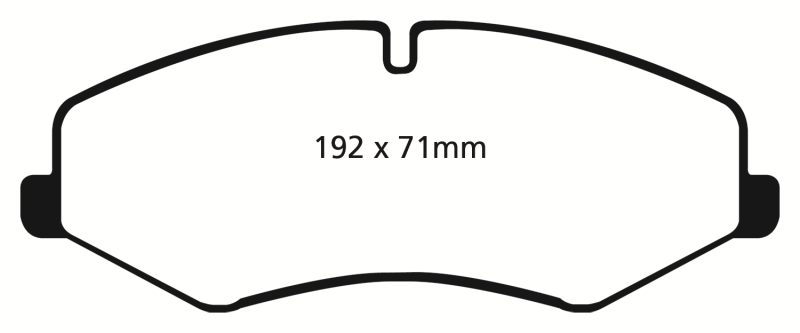 EBC 10-14 Land Rover LR4 5 Yellowstuff Front Brake Pads thumbnail 2