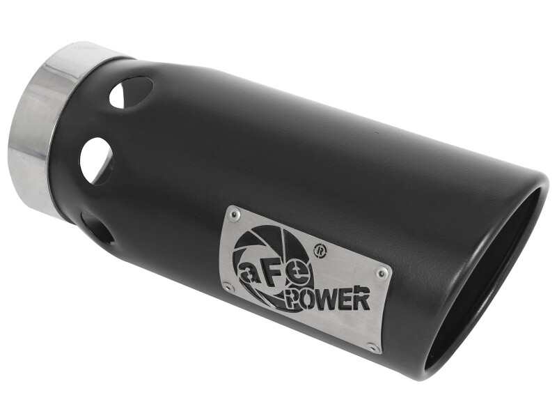 aFe LARGE BORE HD 3in 409-SS DPF-Back Exhaust w/Black Tip 14-18 RAM 1500 EcoDiesel V6-3.0L (td) thumbnail 5