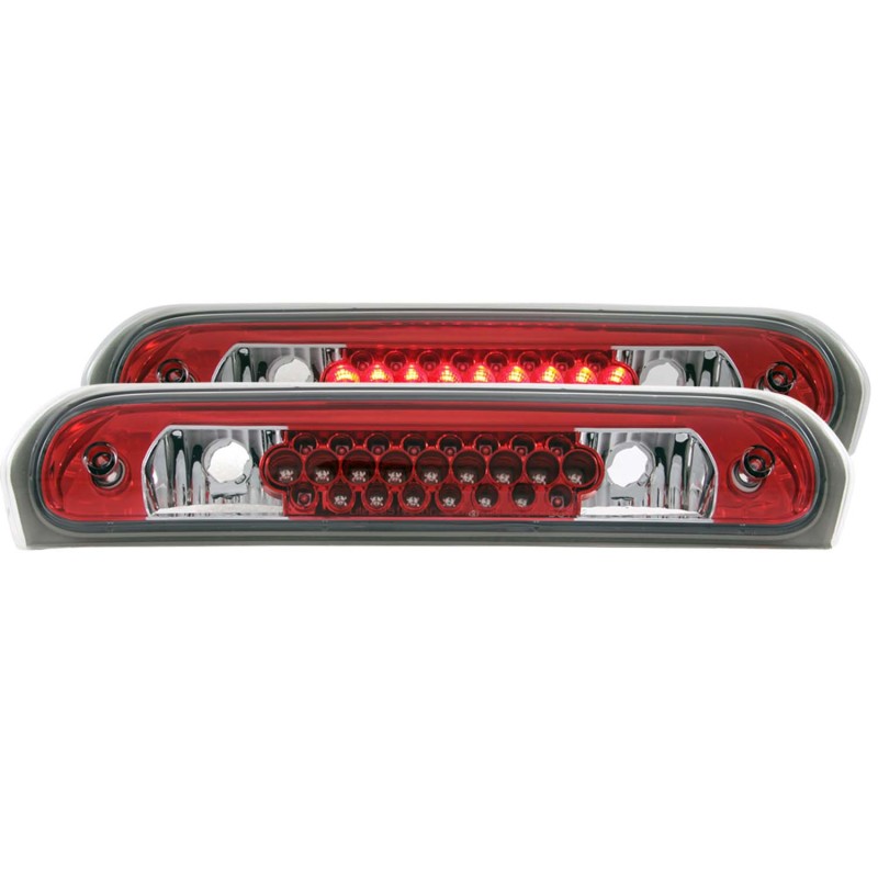 ANZO 2002-2008 Dodge Ram LED 3rd Brake Light Red/Clear thumbnail 4