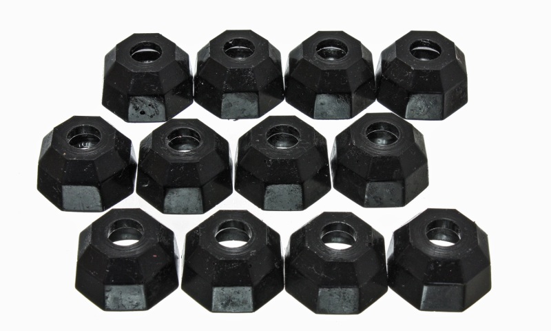 Energy Suspension Universal Black 12mm Taper Dia Octagon Tie Rod Dust Boots (BOX of 12) thumbnail 4