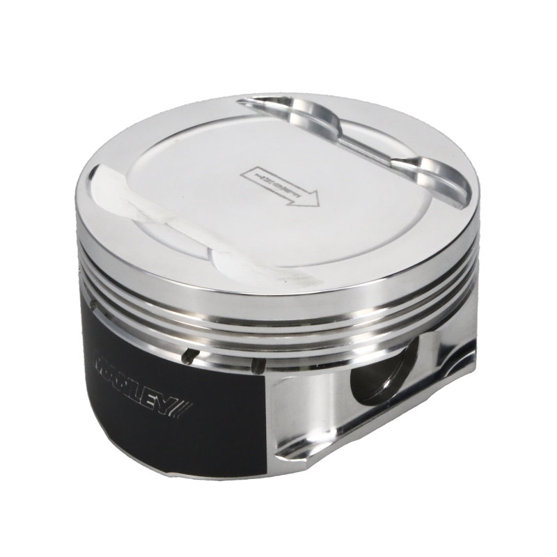 Manley Ford 3.7L Cyclone 3.770in Bore +2.0cc Coated Dome Platinum Series Pistons thumbnail 7