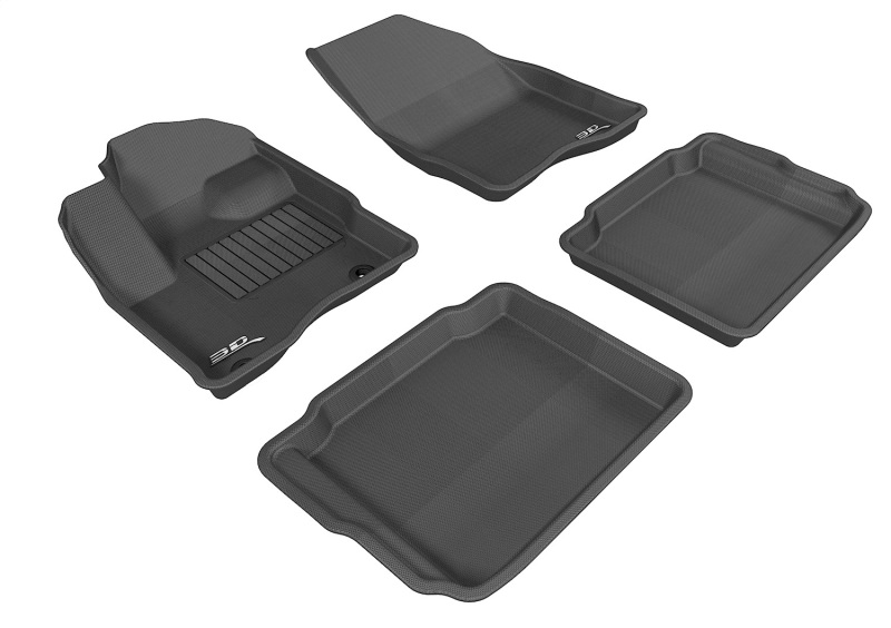 3D MAXpider 10-19 Ford Taurus Kagu Black Full Set (Post) thumbnail 2