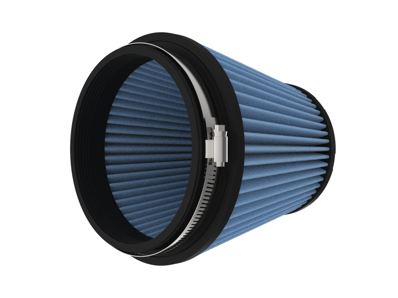 aFe POWER Universal Clamp-On Air Filter w/ D2 Dura-Dry Media - 6in F x 7.5in B x 5.5in T x 7in H