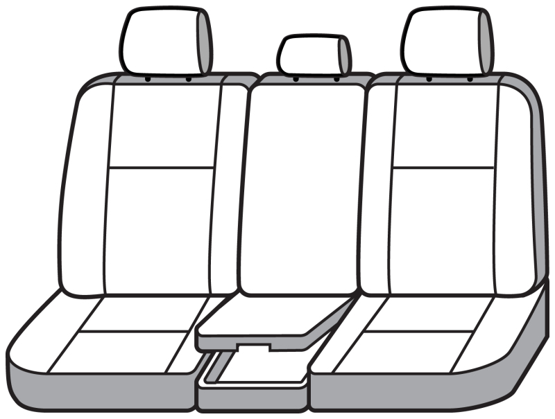 Covercraft 15-20 Ford F-150 Carhartt Super Dux PrecisionFit Custom 1st Row Seat Covers - Gravel thumbnail 7