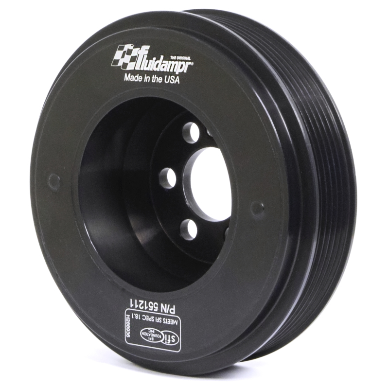 Fluidampr VW 06-08 2L FSI Motor (6 bolt hole mounting) Steel Internally Balanced Damper