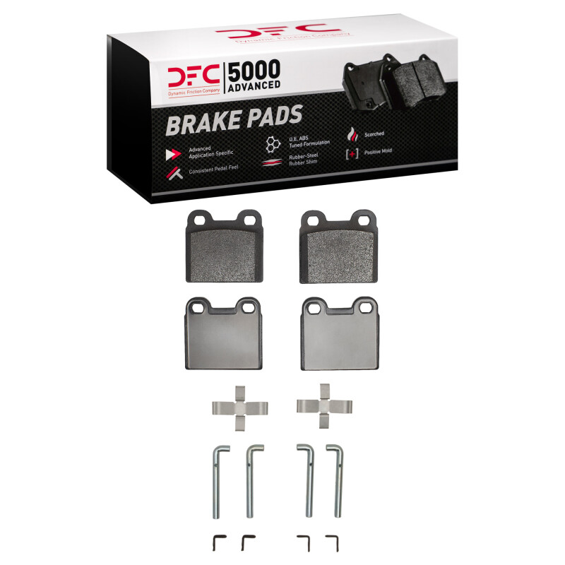 DFC 5000 Advanced Pads - Low-Metallic and Hardware Kit