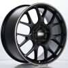 BBS CH-R 19x8.5 5x130 ET51 CB71.6 Satin Black Polished Rim Protector Wheel w/ Motorsport Etching thumbnail 3