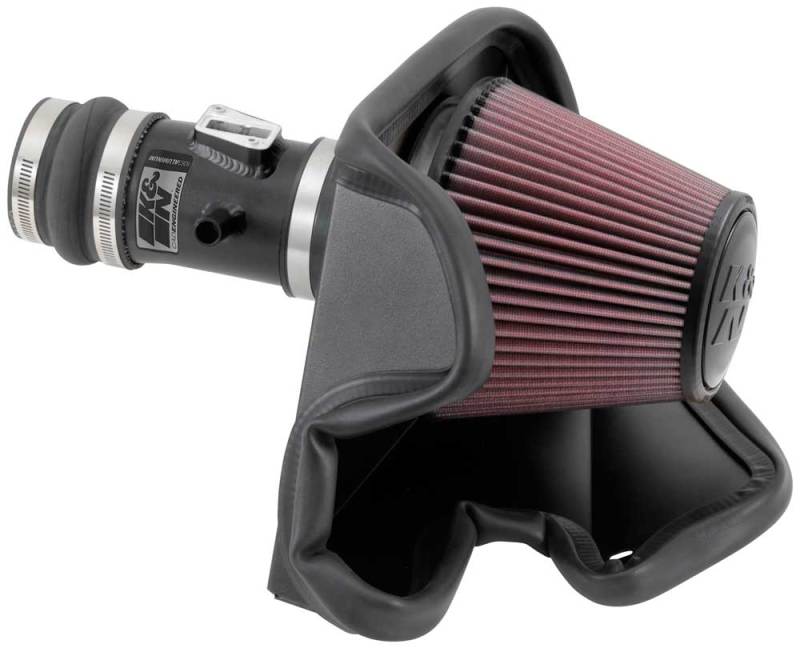 K&N 69 Series Typhoon Performance Intake Kit 13-14 Nissan Altima/Pathfinder 3.5L V6 thumbnail 2
