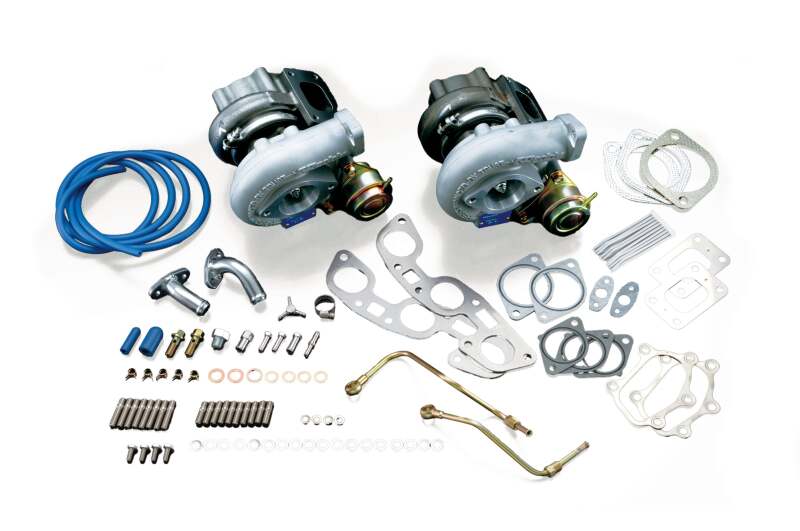 GReddy 89-94 Nissan Skyline GT-R Twin GReddy/MHi T517Z 8cm2 Upgrade Kit w/ Hardware thumbnail 2