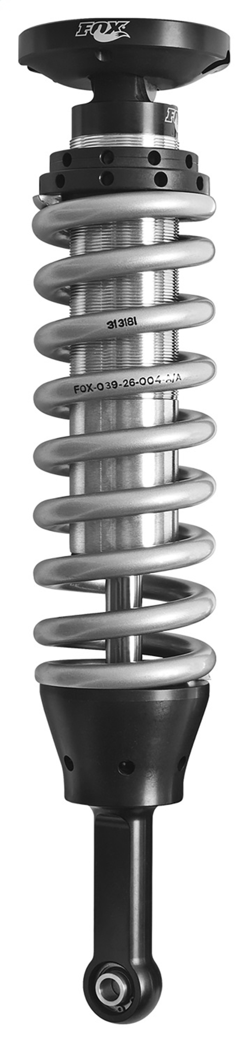 Fox 2005 Tacoma 2.5 Factory Series 4.94in. IFP Coilover Shock Set w/UCA - Black/Zinc thumbnail 2