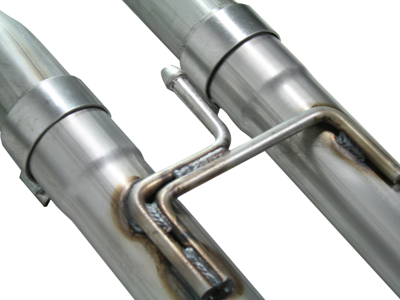 aFe MACH Force XP Exhaust Cat-Back 2.5/3in SS-409 w/ Black Tip 04-12 Nissan Titan V8 5.6L thumbnail 8