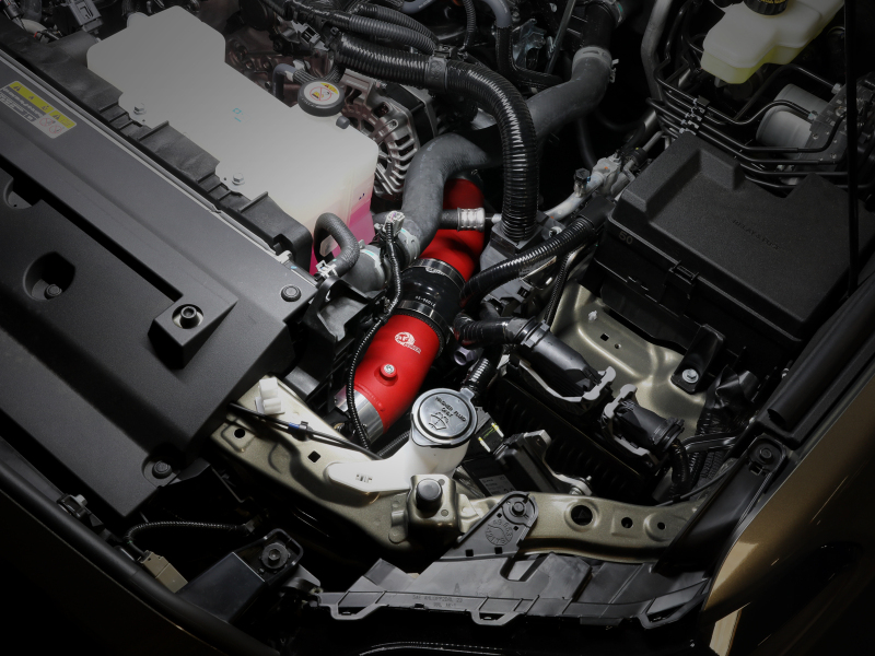 BladeRunner Aluminum Hot and Cold Charge Pipe Kit Red