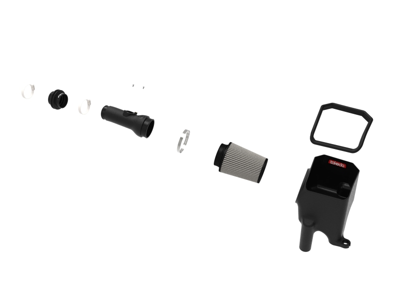 aFe Takeda Stage-2 Cold Air Intake System w/ Pro Dry S Filter 17-20 Honda Civic Si L4-1.5L (t) thumbnail 6