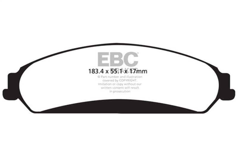 EBC S13 Brake Pad and Rotor Kit (1x ebcRK7241, 1x ebcDP42139R) thumbnail 5