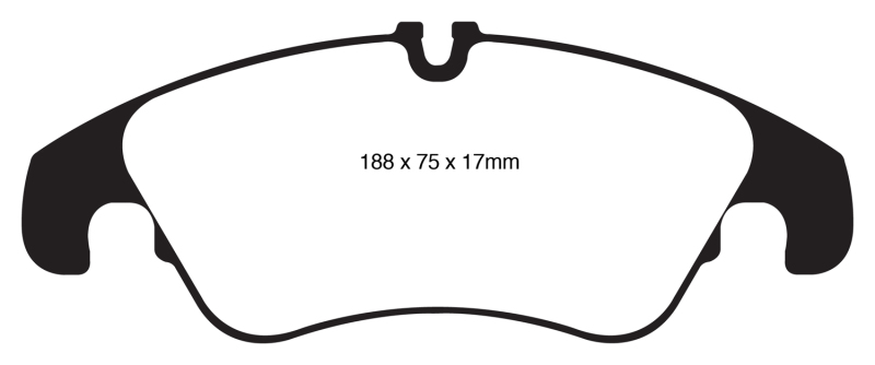 EBC S2 Brake Pad and Rotor Kit (1x ebcDP22022, 1x ebcUSR1838) thumbnail 5