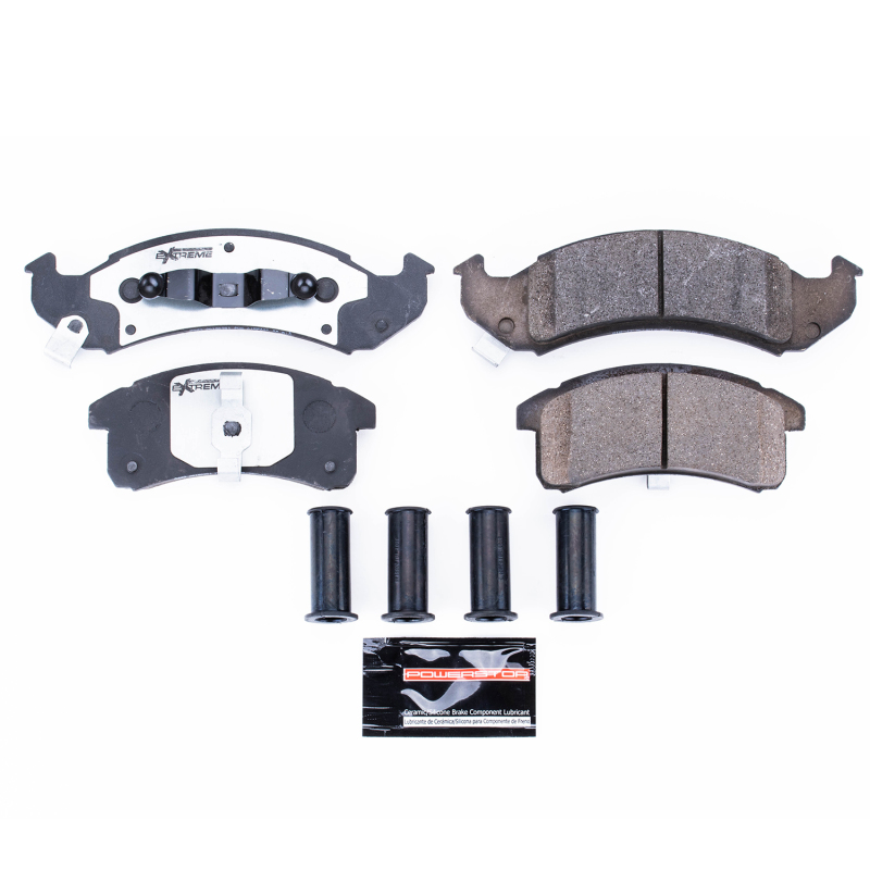 Power Stop 94-99 Buick LeSabre Front Z26 Extreme Street Brake Pads w/Hardware thumbnail 2