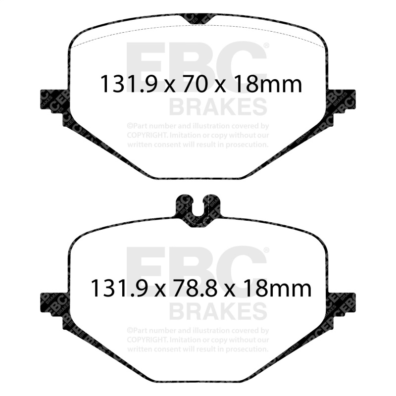 EBC Yellowstuff Brake Pad Sets
