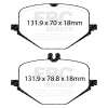 EBC 2018+ Mercedes-Benz G63 AMG (BM463) 4.0TT Yellowstuff Rear Brake Pads thumbnail 6