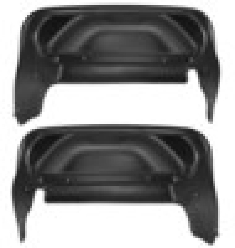 Husky Liners 14-17 GMC Sierra Black Rear Wheel Well Guards thumbnail 4