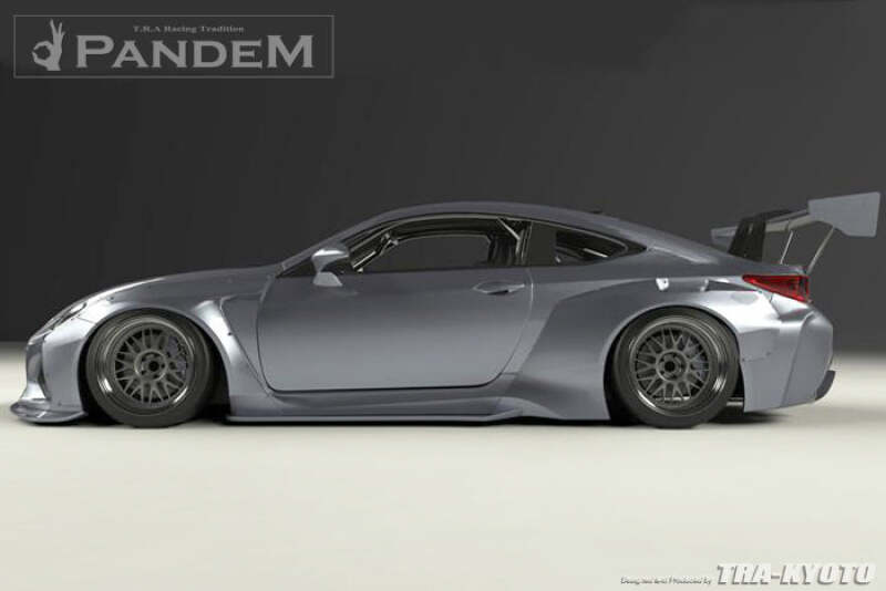 GReddy 15+ Lexus RC-F Rocket Bunny Aero Kit - Full Kit w/o GT Wing thumbnail 6