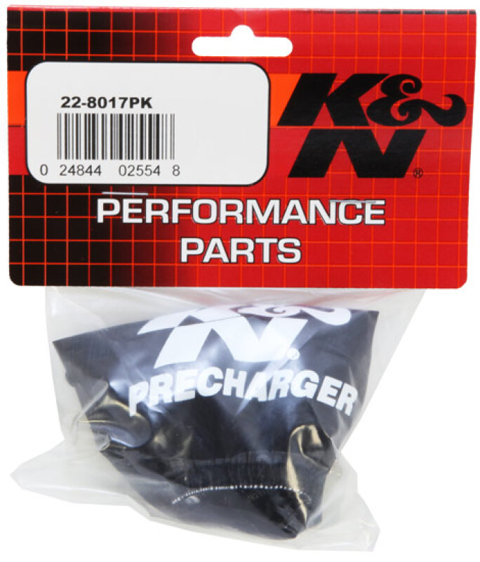K&N Precharger WrapBlk.Universal 6in ID 2in H thumbnail 3