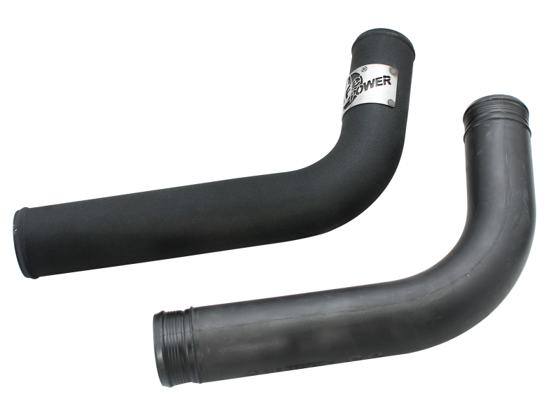 BladeRunner 3 IN Aluminum Cold Charge Pipe Black