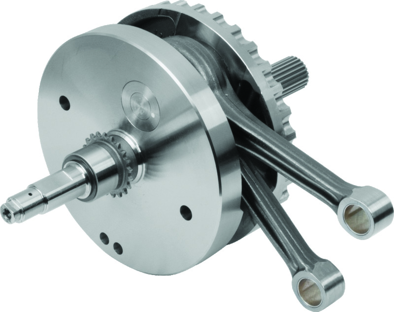 S&S Cycle 2007+ BT B-Style 4-3/8in Stroke Flywheel Assembly w/ Sprocket Shaft - Performance Pistons