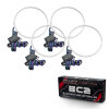 Oracle Hyundai Tiburon 07-08 Halo Kit - ColorSHIFT w/ BC1 Controller thumbnail 6